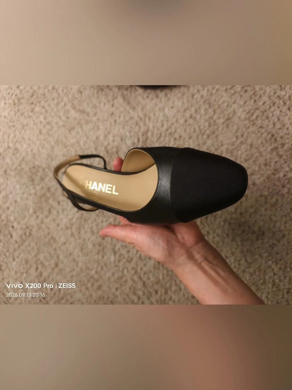 Chanel Slingback heels, size 35